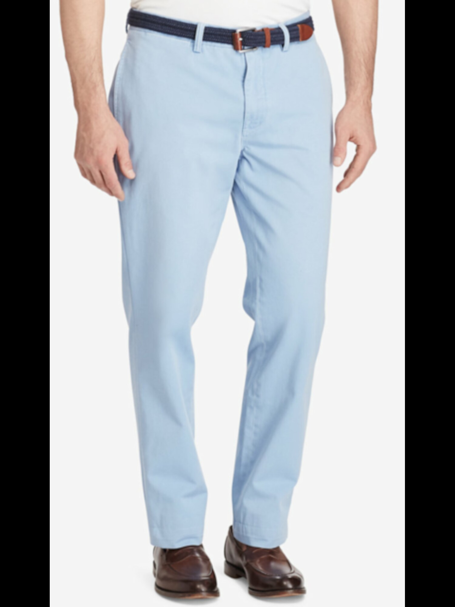 RALPH LAUREN Mens Light Blue Slim Fit 
