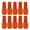 Orange, variant on Reusable Silicone Bottle Stoppers Beverage Sealers for Wine, Liquor, Wine Bottle Cap for Fresh Keeping, Stylish and Durable, Perfect for Parties and Gifts, set of 10, Multicolor(Blue,1.1x1.1x2.7")