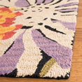thumbnail image 4 of Safavieh Jardin 4' X 6' Hand Tufted Multicolored Wool Rug in Black, 4 of 5