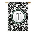 thumbnail image 7 of Breeze Decor 80075 Damask W Monogram 2-Sided Impression Garden Flag - 13 x 18.5 in., 7 of 7