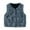 Grey, variant on Toddler Children Girls Boys Solid Warm Thick Spring Winter Sleeveless Vest Clothes Coat Zipper For Babys