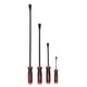 thumbnail image 1 of 4Pcs Angled Tip Pry Bar Set 8in 12in 18in 24in 60HRC Reinforced 30° Curved Car Tire Repair Pry Bar Kit, 1 of 5