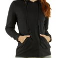 thumbnail image 1 of QJUHUNG LADIES SINGLE JERSEY PULLOVER HOODIE, 1 of 7