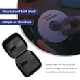 thumbnail image 2 of Miangastore DVD Organizer PP Random Inner Sheet Colors 1Set 5.9In Travel, 2 of 8
