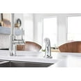 thumbnail image 4 of Moen 87702 Sombra Single-Handle Standard Kitchen Faucet with Side Sprayer in Chrome, 4 of 6