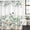 Sage Green, variant on Sage Green Ocean Shower Curtain Set - Small 36" x 72" Washable Bathtub Curtain with 12 Hooks, Coastal Eucalyptus Starfish Shell Waterproof Fabric Stall Shower Curtains for Bathroom/Bathtub Décor