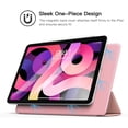 thumbnail image 3 of Nuevo iPad Air de 4.ª generación, [compatible con Apple Pencil Pair y carga] Funda magnética resistente con tres pliegues y función de reposo/activación automática - Oro rosa oso de fresa Electrónica, 3 of 5