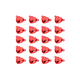 thumbnail image 1 of Iman Corazón Paq De 20 Pcs Broches Para Pulseras De Pareja rosa, 1 of 3