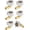 1/2"X 1/2", variant on 12 PCS Pex 1/2" Pex X 1/2" Female NPT Swivel Elbow Brass Barb Crimp Fittings, ASTM F1807,(PEX1807208-12PCS)