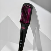 TYMO Ionic Hair Straightener Brush with 16 Temperature Settings, LED Display, Dual Voltage
