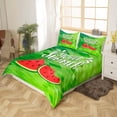 thumbnail image 2 of Duvet Cover Queen Size,Cartoon Watermelon Comforter Cover with 2 Pillowcase for, 2 of 6