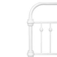 thumbnail image 3 of Homycasa Gobert Modern Full Size Metal Bed Frame Platform, White, 3 of 9