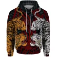 thumbnail image 2 of Sudadera con capucha holgada para hombre, nueva sudadera con capucha de otoño 2024, sudadera con estampado 3D de tigre, sudadera con capucha para hombre, sudaderas Y2k para hombre, 2 of 4