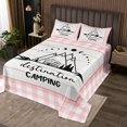 thumbnail image 2 of Erosebridal Rustic RV Car Quilt Sets for King Size Bed, Camper Bed Set, Jungle Adventure Decor, 3 Pieces, 2 of 5