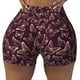 thumbnail image 2 of Fotbe Beautiful Purple Butterflies Shorts Sin Costuras – Shorts Deportivos de Cintura Alta para Mujer, Elásticos para Gimnasio, Yoga, Running o Ciclismo-Large, 2 of 8
