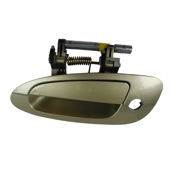 MotorKing Front Left Driver Side Outside Door Handle Compatible with 02-06 Nissan Altima EY1 Velvet Beige Metallic 2002 2003 2004 2005 2006