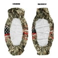 thumbnail image 5 of FKELYI UTV Seat Covers Compatible with Polaris Ranger XP 1000 2017-2023 American Flag Elk Camo Leaf Print Dustproof ATV Bench Cover Backrest Protector UTV Interior Decor, 5 of 7