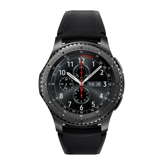 Restored Samsung SM-R760NDAWXAR Gear S3 Frontier Smartwatch 46mm - Dark Grey (Like New)