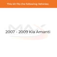 thumbnail image 2 of MAX Advanced Brakes - Brake Kit For 2007-2009 Kia Amanti| Carbon Ceramic Brake Pad and Rotor Kit Front and Rear| Daily Driving OE Replacement Brake Rotors, 2 of 9
