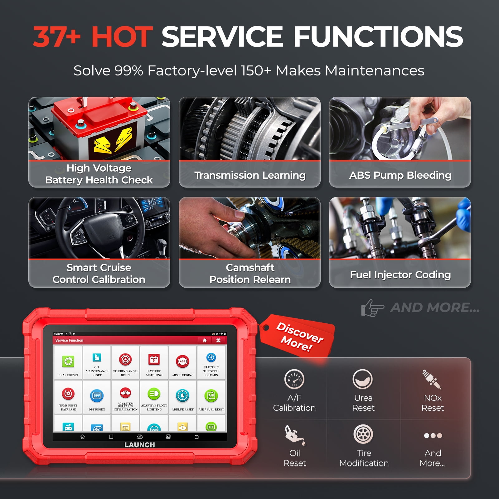 LAUNCH X431 PRO Star Bidirectional Scan Tool with ECU Cod-ing, Full System OBD2 Scanner Diagnostic Tool with 37+ Resets, Support CANFD/DOIP, FCA AutoAuth, 2 Years Free Update