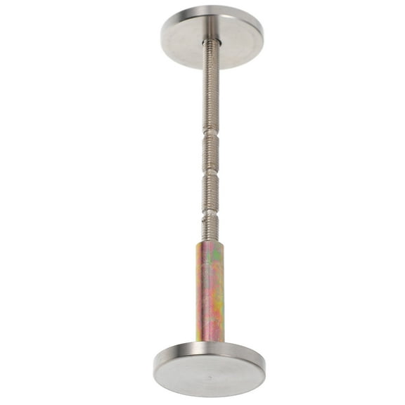 HOMOBABE Round Stainless Steel Door Hole Cover Plate for Deadbolt, 4.13 x 1.18 x 1.18 Inch, 1 Piece