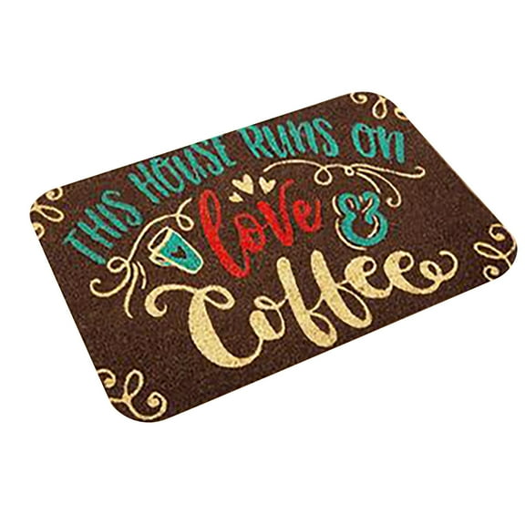 VerPetridure Home In The Door Mat Hallway Kitchen Absorbent Mat Foot Mat Soft Non-slip