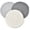 Gray, variant on SHELLTON Kitchen Potholders Set Trivets Set 100% Pure Cotton Thread Weave Hot Pot Holders Set (Set of 3) Stylish Coasters, Hot Pads, Hot Mats, Spoon Rest Pink