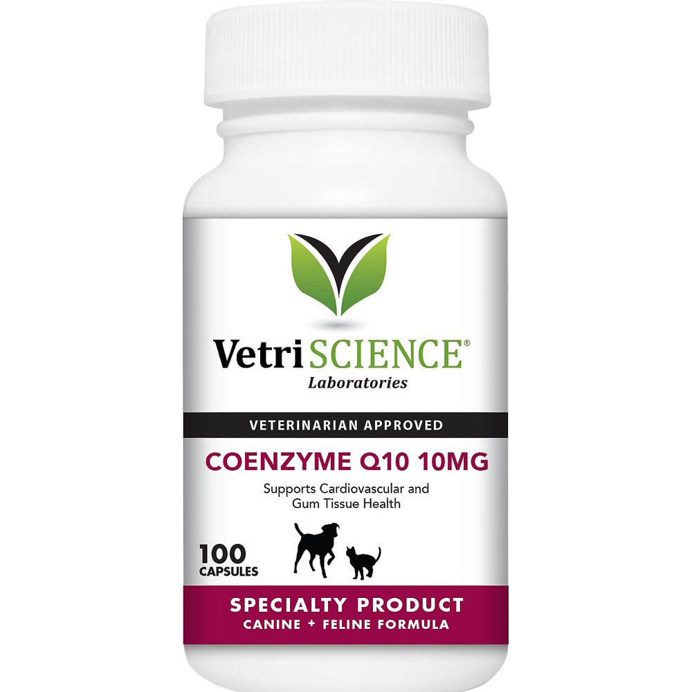 VetriScience Laboratories Coenzyme Q10 10MG, Heart and Gum Health