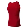 thumbnail image 2 of Men's Athletic Compression Shirts Sleeveless, Body Shaper Slimming Tummy Vest, Stretch Perseverance Quick Dry Vest Male T-shirt, Red, XL, 2 of 8