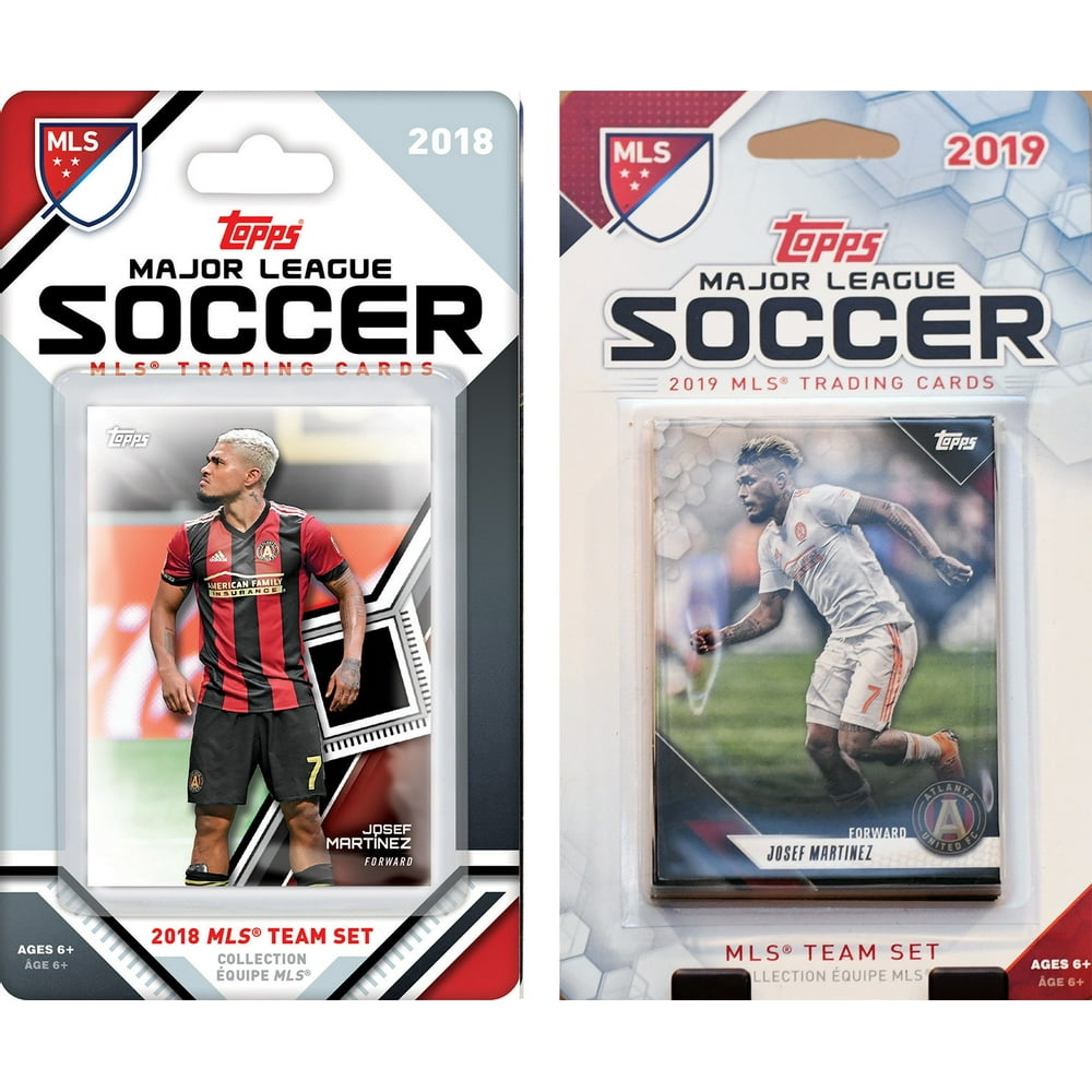 MLS Atlanta United 2 Different Licensed Trading Card Team Sets