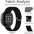 thumbnail image 2 of SOATUTO Nylon Band Compatible with Fitbit Ace LTE, Breathable Braided Wristband Soft Sport Loop Replacement Strap for Google Ace LTE, 2 of 6