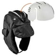 thumbnail image 3 of Ergodyne N-FernoÂ® 6802 Zippered Trapper Hat with Bump Cap Insert, Black, S/M Kit, 3 of 7