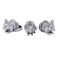 thumbnail image 2 of Resin Flower Pot Feet Strong Sturdy Design, Handmade Animal Statues Raisers, Support Indoor Outdoor Decor Improving Ventilation, Suitable for Home Office Living Room Bedroom, 3pcs, 2 of 7