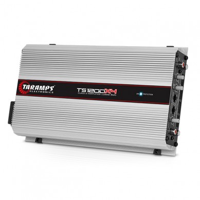 Taramps TS1200X41OHM 4 Channel 1200W RMS Class D Power Amplifier