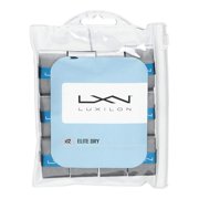 Luxilon Elite Dry Grip 12-Pack Overgrips Silver