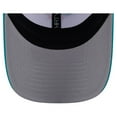 thumbnail image 5 of Men's New Era  White/Aqua Miami Dolphins Dashmark Rays 39THIRTY Flex Hat, 5 of 5