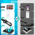 thumbnail image 2 of 4 Pack Waterproof Cell Phone Pouch - Universal Water Proof Dry Bag Case with Neck Lanyard - Underwater Clear Cellphone Holder Large Protector for iPhone Samsung Galaxy for Beach Pool Swimmin, 2 of 5