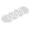 thumbnail image 3 of 50 Pcs Disposable Shower Drain Hair Catcher Mesh Stickers Drain Cover Disposable Hair Catchers For Shower Drain Bathroom Bathtub Kitchen, 3 of 8