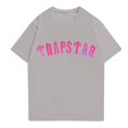 thumbnail image 1 of T-shirts pour Femmes Trapstar T-Shirt Imprimé pour Femmes Décontracté Graphique Junior Filles Manches Courtes tee-Shirt Original avec Col Rond(Gris, m), 1 of 3