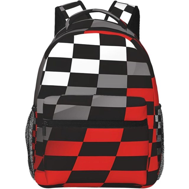 Faith Over Fear Patriotic Christian Cross American Flag Laptop Backpacks Double Shoulder Laptop Pack Bag Daypack Back Pack Bags Rucksack Computer Bag with Side Pockets Front Zipper Pockets