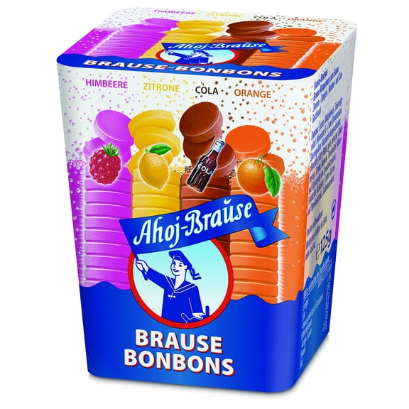 ONE box of Ahoj Brause Boxed candy - 125g / 4.4 oz
