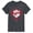 HEATHER CHARCOAL, variant on A League Of Their Own - There's No Crying In Baseball Red - Men's Short Sleeve Graphic T-Shirt