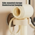 thumbnail image 2 of Hair Dryer Rack Suction Cup Fixed Bathroom Hair Dryer Storage Rack Hair Dryer Hanging Rack, 2 of 6