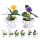 thumbnail image 1 of 8pcs Miniature Realistic Potted Bonsai Plants for Dollhouse Decor, No Watering Needed, Ideal for Miniature Landscaping and Photography Props, 1 of 4