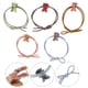 thumbnail image 4 of 10 piezas de lazos para el cabello con dibujos de dinosaurios pequeños para niñas, accesorios para el cabello elásticos, 4 of 6