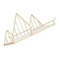 thumbnail image 4 of Estante Decoración Del Hogar Cocina Baño Estante De Pared dorado SM SunniMix Estante de pared de rejilla de hierro, 4 of 6