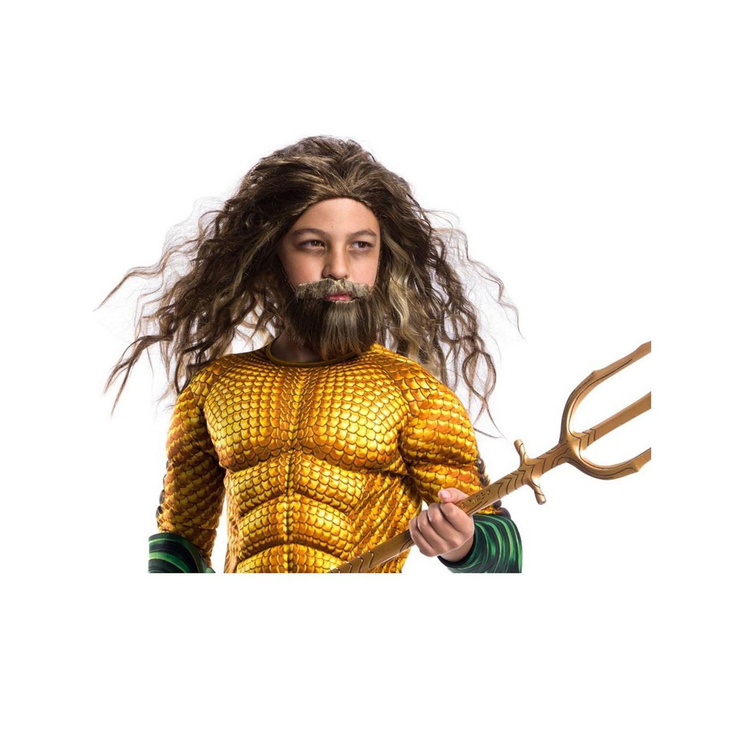 Aquaman and the Lost Kingdom Aquaman Child Wig & Beard Set