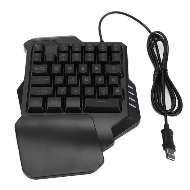 Teclado Mecánico De Una Mano Para Win2000 / Win Xp / Win Me / Vista / Win7 / Win8 Guardurnaity EL008629-00