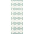 thumbnail image 5 of SAFAVIEH Dhurries Warren Geometric Area Rug, Blue/Ivory, 6' x 9', 5 of 10