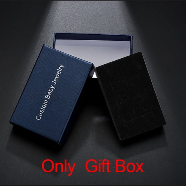 Colgante de acero inoxidable para niños y niñas, collar personalizado para mujeres y niños, collares con cuentas de fecha y nombre grabado, regalo de joyería familiar Dengxun unisex